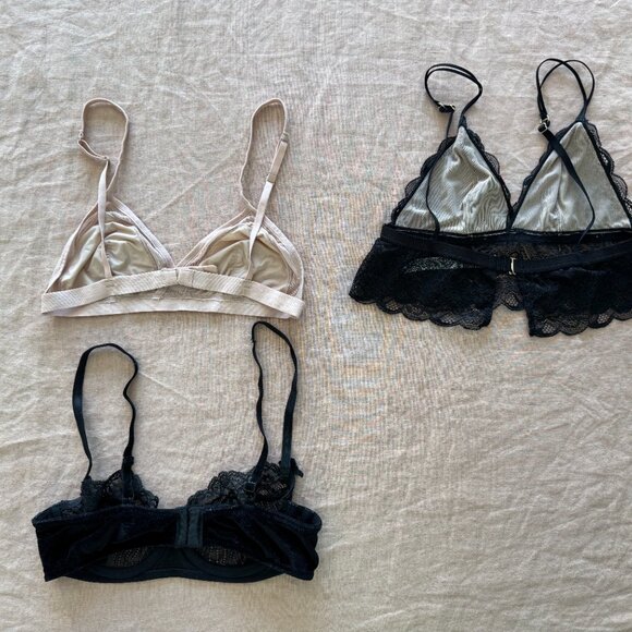 Set of 3 Madewell and Gap Bralettes - Picture 2 of 5